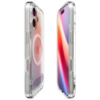 Spigen Ultra Hybrid "S" MagSafe Case for iPhone 17 - Clear and White
