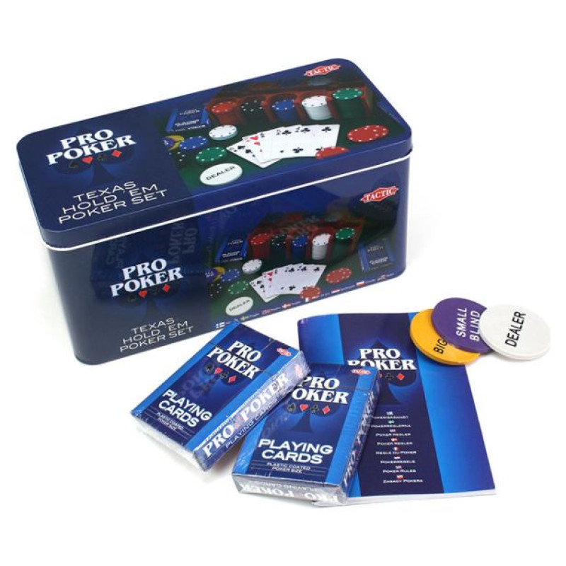 Tactic Texas Pokera spēles komplekts