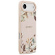 Guess Grained Flowers Classic Logo MagSafe iPhone Air Case - Pink