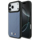 BMW M Quilted Logo MagSafe Case for iPhone 17 Pro Max - Blue