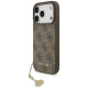 Guess 4G Charms Collection MagSafe case for iPhone 17 Pro - brown