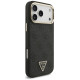 Guess 4G Triangle Logo MagSafe Case for iPhone 17 Pro Max - Black and Gold