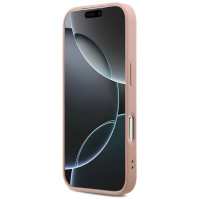 Guess Fixed Glitter Big 4G Case for iPhone 17 Pro - Pink