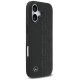 Mercedes Leather Laurel Leaves MagSafe Case for iPhone 17 - Black