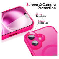 Tech-Protect MagMat MagSafe Case for iPhone 16 - Pink