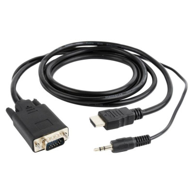 Gembird CABLE HDMI-VGA +3.5MM/3M A-HDMI-VGA-03-10 GEMBIRD