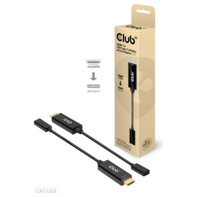 Club3D I/O ADAPTER HDMI TO USB-C/ACTIVE M/F CAC-1333 CLUB3D