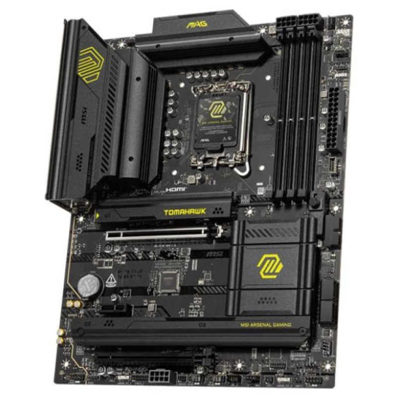 MSI Mainboard|MSI|Intel B860 Express|LGA1851|ATX|Memory DDR5|Memory slots 4|1xPCI-Express 4.0 1x|1xPCI-Express 4.0 4x	|1xPCI-Express 5.0 16x|3xM.2|1xHDMI|1xDisplayPort|8xUSB 2.0|6xUSB 3.2|3xUSB-C|1xOptical S/PDIF|1xRJ45|3xAudio port|1xThunderbolt|MAGB860T