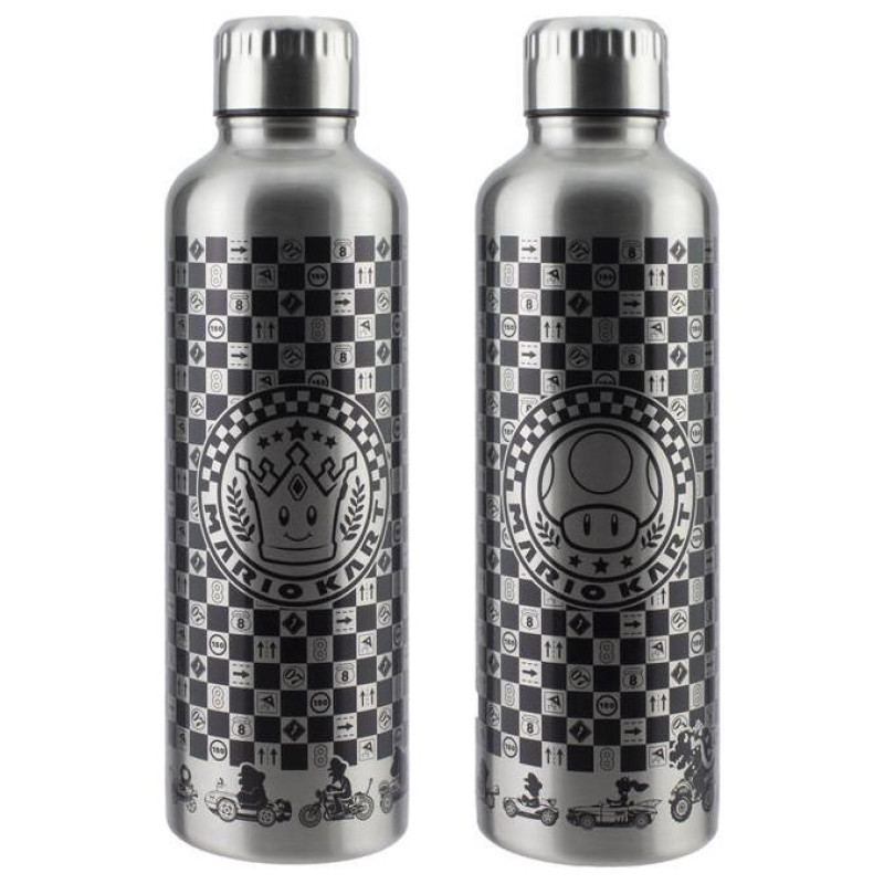 Paladone Mario Kart Metal Water Bottle