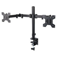 Esperanza ERW018 (10-27 inch) Galda turētājs diviem monitoriem