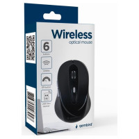 Gembird MOUSE BLUETH OPTICAL/BLACK MUSWB-6B-01 GEMBIRD