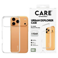 Panzerglass CARE by PanzerGlass Flagship Urban Explorer Case w. Clear Frame for iPhone 17 Pro Max - Transparent