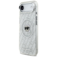 Karl Lagerfeld IML Karl Head Logo MagSafe iPhone Air Case - Gray