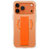 Uniq Heldro Air Case for iPhone 17 Pro Max Magclick Charging - Orange