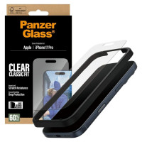 Panzerglass Classic Fit EasyAligner Tempered Glass for iPhone 17 Pro