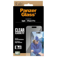 Panzerglass Classic Fit EasyAligner Tempered Glass for iPhone 17 Pro