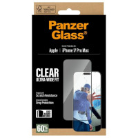 Panzerglass Ultra-Wide Fit EasyAligner Tempered Glass for iPhone 17 Pro Max
