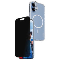 Panzerglass CARE by PanzerGlass Flagship Privacy 3-in-1 Case + Privacy Glass + Lens for iPhone 17