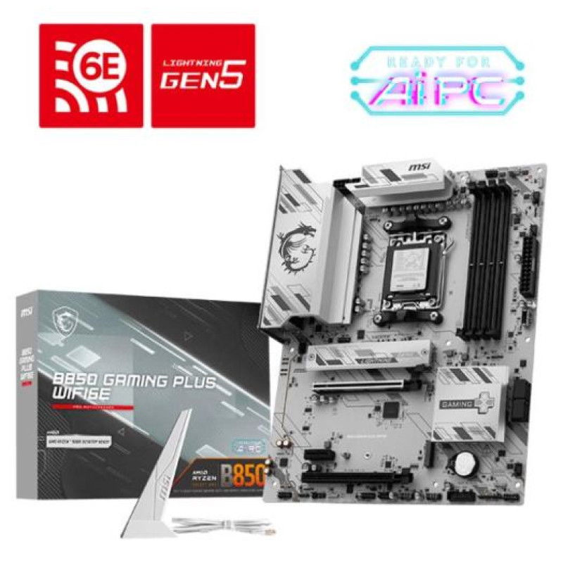 MSI MB AMD B850 SAM5 ATX/B850 GAMING PLUS WIFI6E MSI