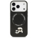 Karl Lagerfeld Karl & Choupette Pins MagSafe Case for iPhone 17 Pro - Black