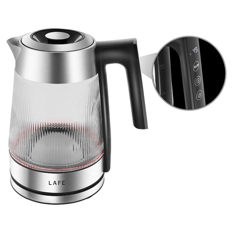 Lafe 45187 Kettle Crystal Glass with heat control