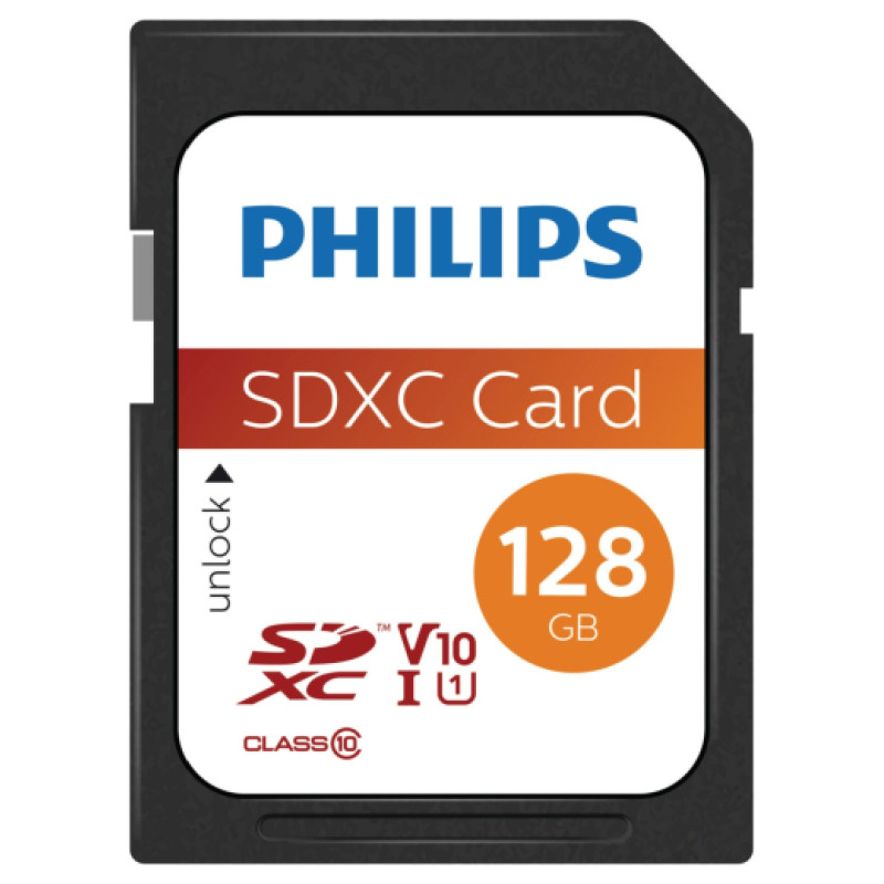 Philips SDXC 128GB class 10