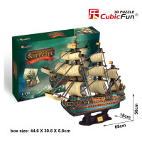 Cubic Fun CUBICFUN 3D Puzle kuģis \"The San Felipe\"