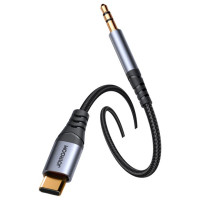 Joyroom Audio Transfer Series SY-A07 Mini Jack 3.5mm/USB-C Cable 1.2m - Black