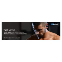 V.silencer Ture Wireless Earbuds White