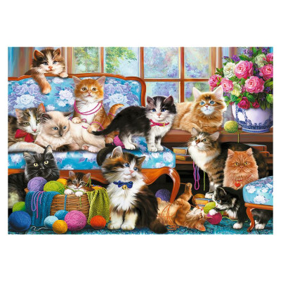 Trefl Puzle Kaķi, 500 gab.