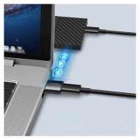 Joyroom adapter from USB Type C (female) to USB (male) 2 pcs. black (S-H152 Black)