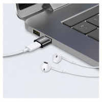 Joyroom adapter from USB Type C (female) to USB (male) 2 pcs. black (S-H152 Black)