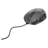 Gembird MOUSE USB OPTICAL BLACK/GREY/MUS-6B-01-BG GEMBIRD