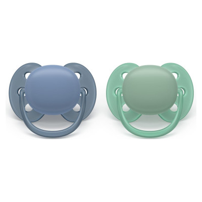 Philips Avent māneklītis Ultra soft, 6-18M (2 gab), zēniem - SCF091/42