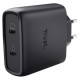Trust Lādētājs Trust Maxo 65W Black USB-C + 2m USB-C Cable