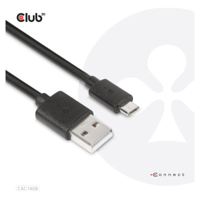 Club3D CABLE USB TO MICRO USB 1M/M/M CAC-1408 CLUB3D