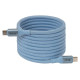 Club3D CABLE USB-C TO USB-C 2M/MAGNETIC BLUE CAC-3030 CLUB3D