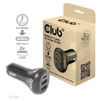 Club3D NB CHARGER CAR/36W CAC-1921 CLUB3D