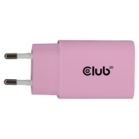Club3D MOBILE CHARGER WALL USB-C/2PACK 30W PINK CAC-3021 CLUB3D
