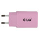 Club3D MOBILE CHARGER WALL USB-C/2PACK 30W PINK CAC-3021 CLUB3D