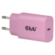 Club3D MOBILE CHARGER WALL USB-C/2PACK 30W PINK CAC-3021 CLUB3D