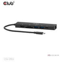 Club3D I/O HUB 7IN1 USB-C HDMI/100W CSV-2553 CLUB3D