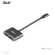 Club3D I/O HUB USB-C DP/HDMI/CSV-1552 CLUB3D