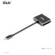 Club3D I/O HUB USB-C DP/HDMI/CSV-1552 CLUB3D