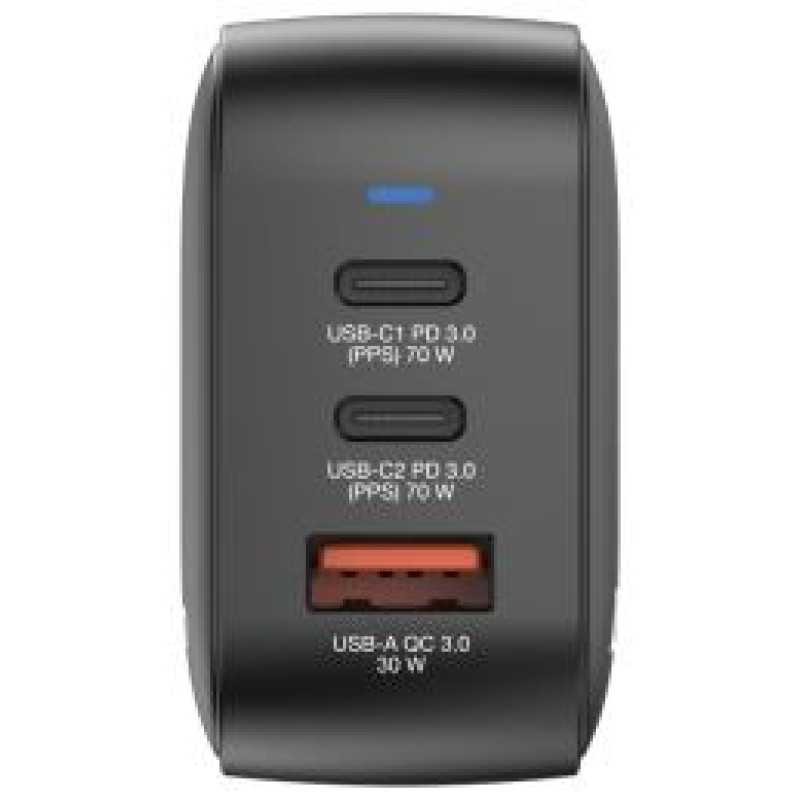 Verbatim Lādētājs Verbatim Universal Mini GaN Wall Charger 70W UK + EU