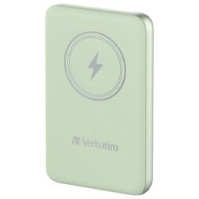 Verbatim Enerģijas krātuve Verbatim Charge n Go 10000mAh Magnetic Wireless Charge Green 20W