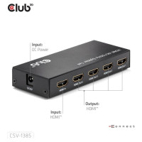 Club3D I/O VIDEO SPLITTER HDMI 4PORT/4K 120HZ CSV-1385 CLUB3D