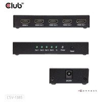 Club3D I/O VIDEO SPLITTER HDMI 4PORT/4K 120HZ CSV-1385 CLUB3D