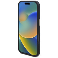 Guess 4G Logo Plate MagSafe Case for iPhone 16 Pro Max - Black