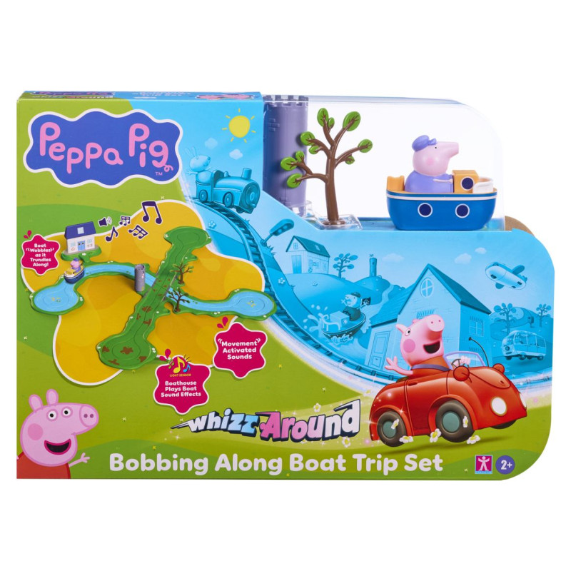 Peppa Pig Whizz Around Peppas upes rotaļu komplekts